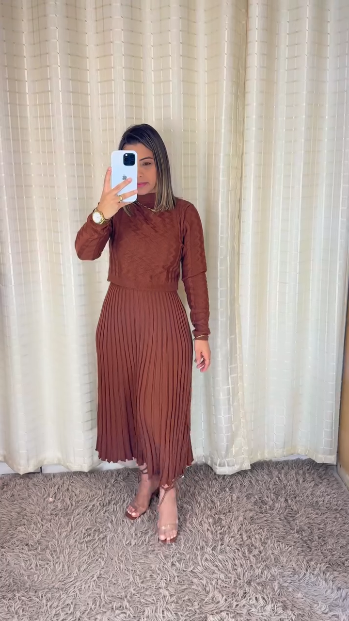 Vestido Bruna Tricô